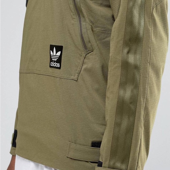 adidas Originals Brand Pack Pull Over Hoodie In Green - Picture 3 of 10